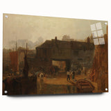 Romanticism Art: "Saltash with the Water Ferry" by J.M.W. Turner