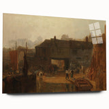 Romanticism Art: "Saltash with the Water Ferry" by J.M.W. Turner