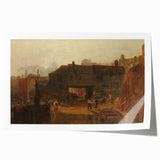 Romanticism Art: "Saltash with the Water Ferry" by J.M.W. Turner