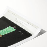 Elegant Art Deco Wall Art - Le Lys Rouge Fashion Illustration Print