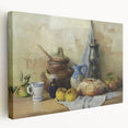 Large canvas print featuring an assortment of colorful fruits, ideal for kitchen wall art.