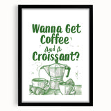 Extra large abstract art print featuring vibrant, colorful textures on a framed canvas, ideal for living room decor.