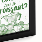 Extra large black wall art featuring colorful, textured food-inspired motifs on a framed canvas, ideal for living room decor.