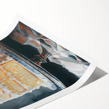 Extra large wall art featuring line art flowers in black on white, ideal for large living room wall decor.