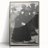 At the Prado II - Elegant Etching by Édouard Manet