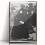 At the Prado II - Elegant Etching by Édouard Manet