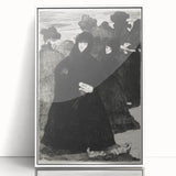 At the Prado II - Elegant Etching by Édouard Manet