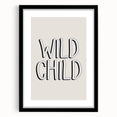 Wild Child Boys Room Wall Art – Kids Wall Art Prints for Playroom