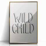 Wild Child Boys Room Wall Art – Kids Wall Art Prints for Playroom