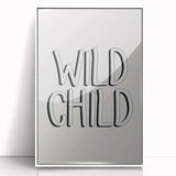 Wild Child Boys Room Wall Art – Kids Wall Art Prints for Playroom