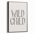 Wild Child Boys Room Wall Art – Kids Wall Art Prints for Playroom