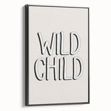 Wild Child Boys Room Wall Art – Kids Wall Art Prints for Playroom