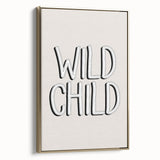 Wild Child Boys Room Wall Art – Kids Wall Art Prints for Playroom
