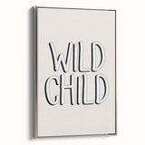 Wild Child Boys Room Wall Art – Kids Wall Art Prints for Playroom