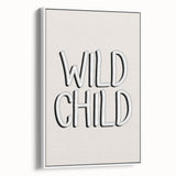 Wild Child Boys Room Wall Art – Kids Wall Art Prints for Playroom