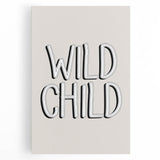 Wild Child Boys Room Wall Art – Kids Wall Art Prints for Playroom