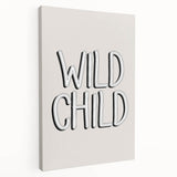 Wild Child Boys Room Wall Art – Kids Wall Art Prints for Playroom