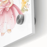 Princess Bunny Girls Room Wall Art – Nursery Print