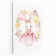 Princess Bunny Girls Room Wall Art – Nursery Print