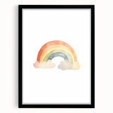 Pastel Rainbow Nursery Wall Art – Baby Room Decor & Kids Prints