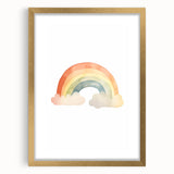 Pastel Rainbow Nursery Wall Art – Baby Room Decor & Kids Prints