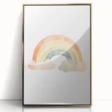 Pastel Rainbow Nursery Wall Art – Baby Room Decor & Kids Prints