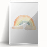 Pastel Rainbow Nursery Wall Art – Baby Room Decor & Kids Prints