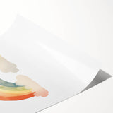 Pastel Rainbow Nursery Wall Art – Baby Room Decor & Kids Prints