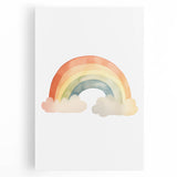 Pastel Rainbow Nursery Wall Art – Baby Room Decor & Kids Prints
