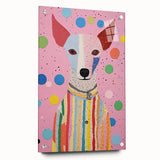 Colorful Dog Kids Room Wall Art – Rolled Paper Art Prints for Kids
