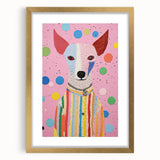 Colorful Dog Kids Room Wall Art – Rolled Paper Art Prints for Kids