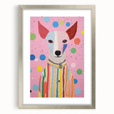 Colorful Dog Kids Room Wall Art – Rolled Paper Art Prints for Kids