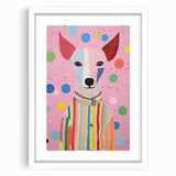 Colorful Dog Kids Room Wall Art – Rolled Paper Art Prints for Kids