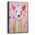 Colorful Dog Kids Room Wall Art – Rolled Paper Art Prints for Kids