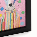 Colorful Dog Kids Room Wall Art – Rolled Paper Art Prints for Kids
