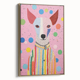 Colorful Dog Kids Room Wall Art – Rolled Paper Art Prints for Kids