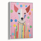 Colorful Dog Kids Room Wall Art – Rolled Paper Art Prints for Kids