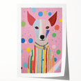 Colorful Dog Kids Room Wall Art – Rolled Paper Art Prints for Kids