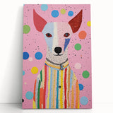 Colorful Dog Kids Room Wall Art – Rolled Paper Art Prints for Kids