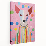 Colorful Dog Kids Room Wall Art – Rolled Paper Art Prints for Kids