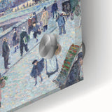 Modern Wall Art - Quai Saint Michel & Notre Dame - Paris Cityscape Print