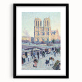 Modern Wall Art - Quai Saint Michel & Notre Dame - Paris Cityscape Print
