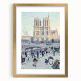 Modern Wall Art - Quai Saint Michel & Notre Dame - Paris Cityscape Print