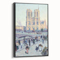 Modern Wall Art - Quai Saint Michel & Notre Dame - Paris Cityscape Print
