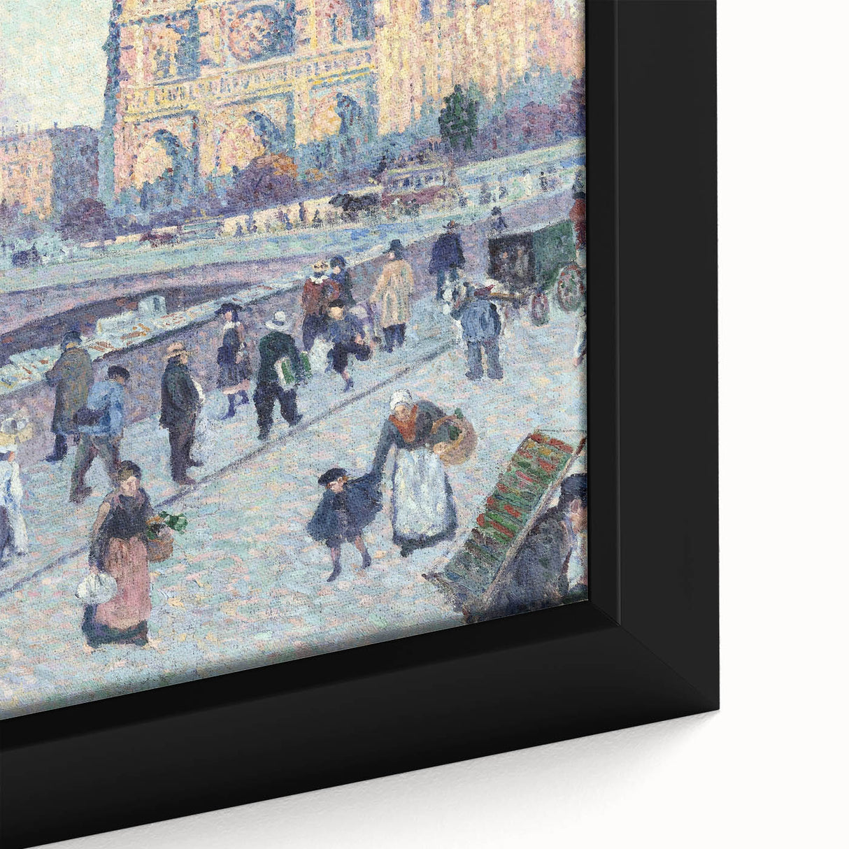 Modern Wall Art - Quai Saint Michel & Notre Dame - Paris Cityscape Print