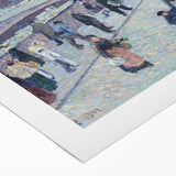 Modern Wall Art - Quai Saint Michel & Notre Dame - Paris Cityscape Print