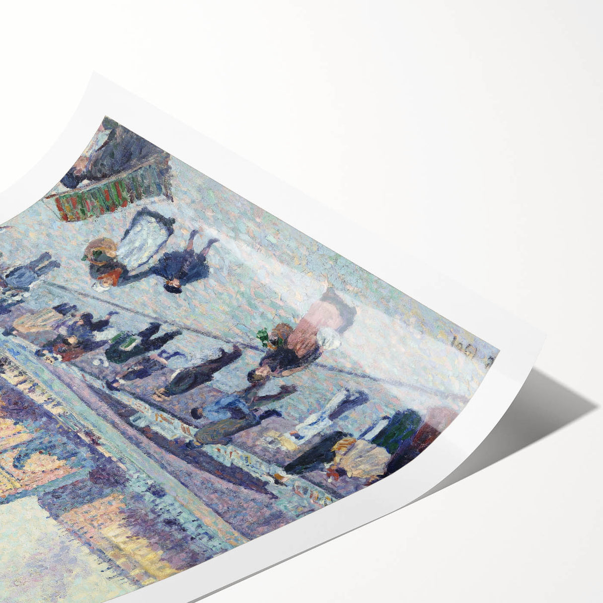 Modern Wall Art - Quai Saint Michel & Notre Dame - Paris Cityscape Print