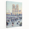 Modern Wall Art - Quai Saint Michel & Notre Dame - Paris Cityscape Print