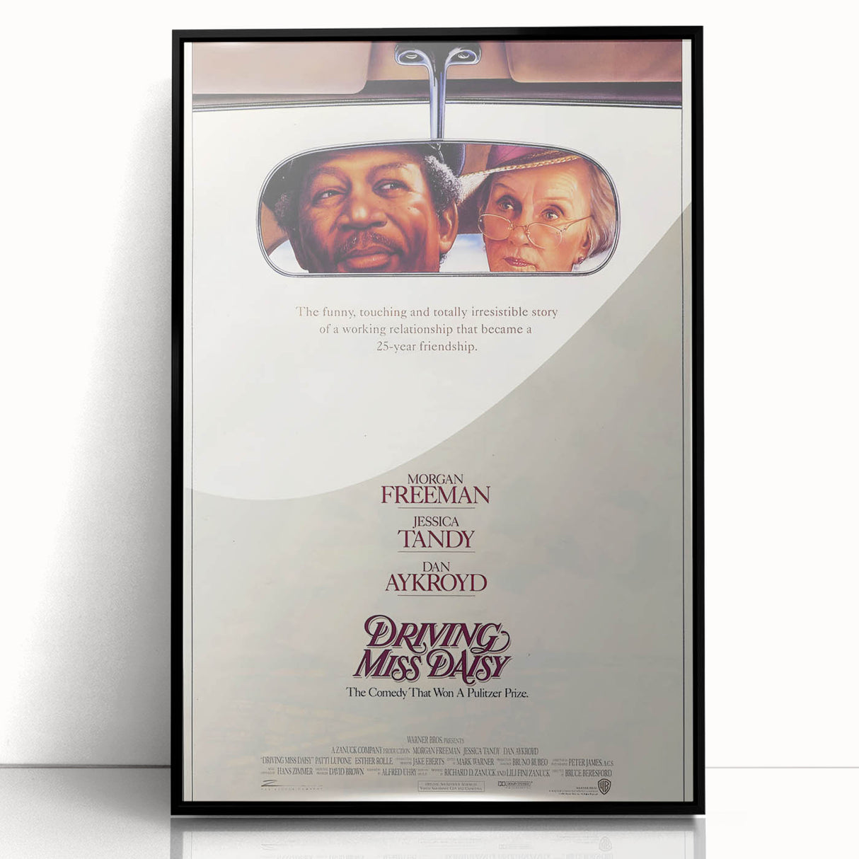 Retro Wall Art - Driving Miss Daisy Vintage Movie Poster