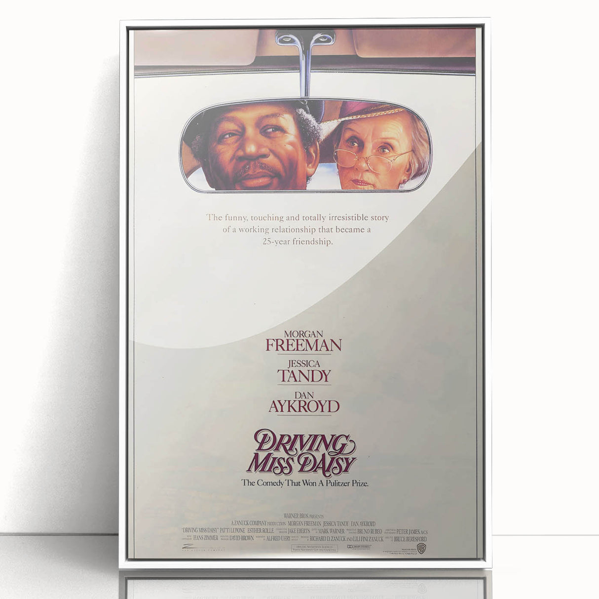 Retro Wall Art - Driving Miss Daisy Vintage Movie Poster